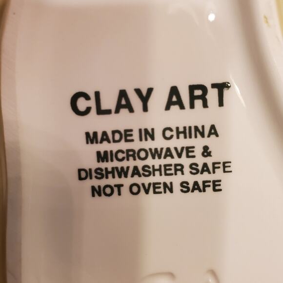 Cayenne CLAY Art La Mesa Purple Chili Pepper Serving / Salsa Dish - Picture 4 of 4